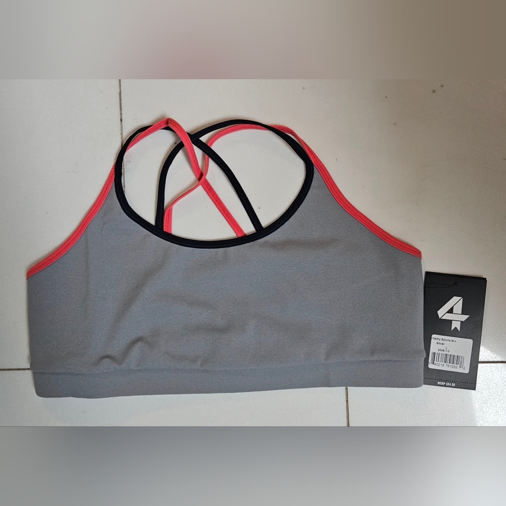 NWT Fourlaps Women’s Sports Bra Size Large